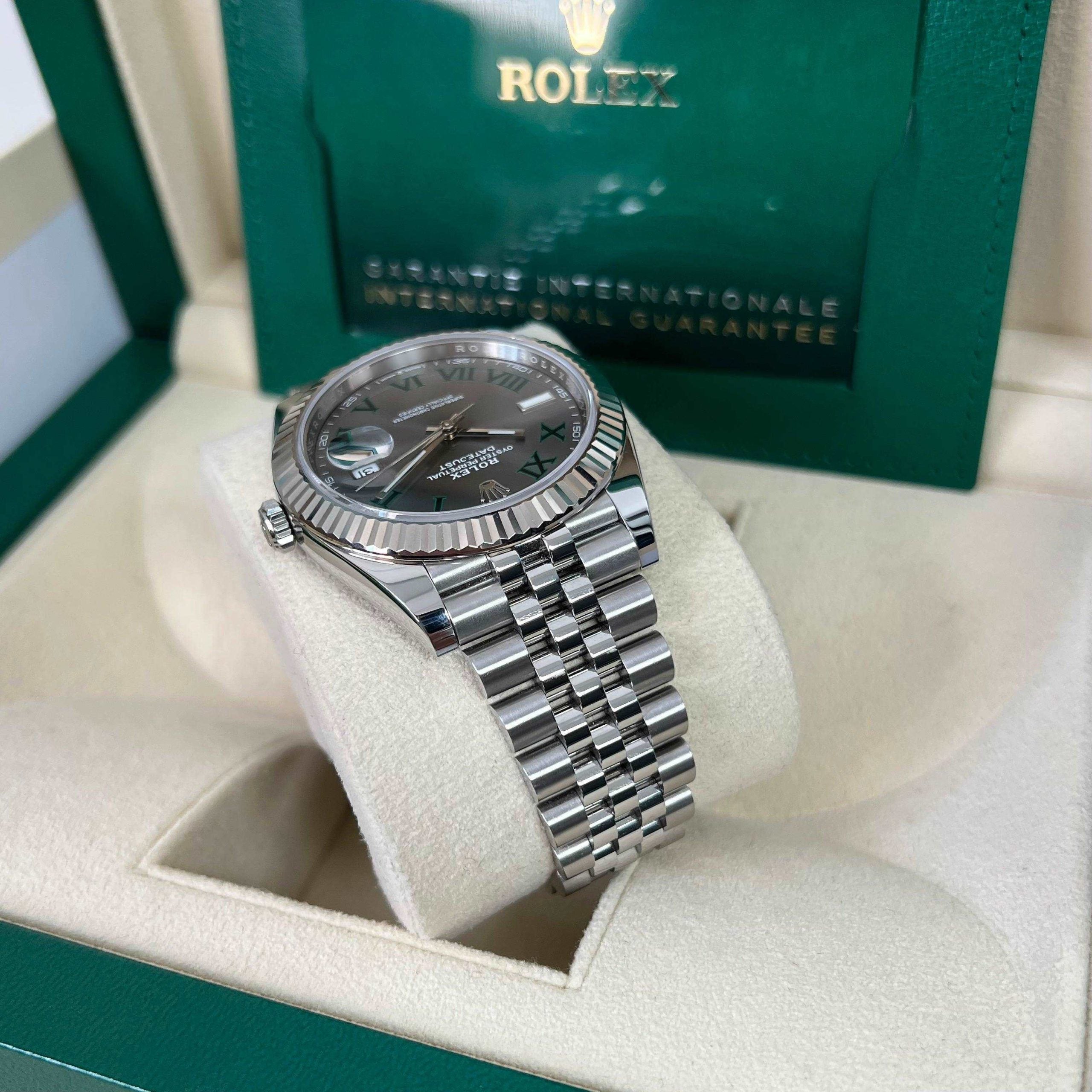 Datejust 41 126334 (Wimbledon Dial-Jubilee Bracelet)