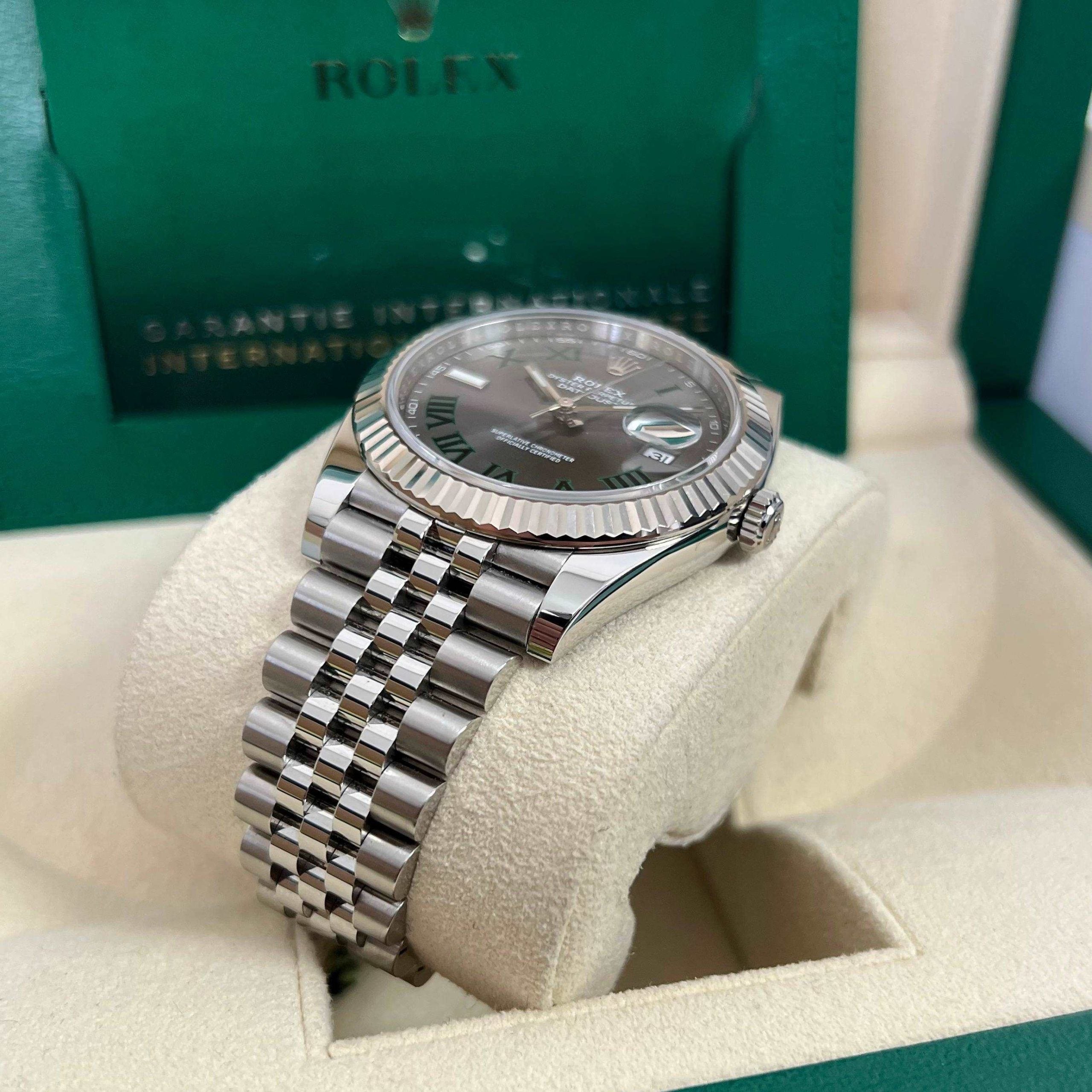 Datejust 41 126334 (Wimbledon Dial-Jubilee Bracelet)