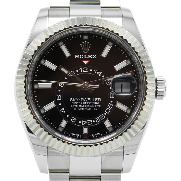 Sky-Dweller 326934 (Black Dial)