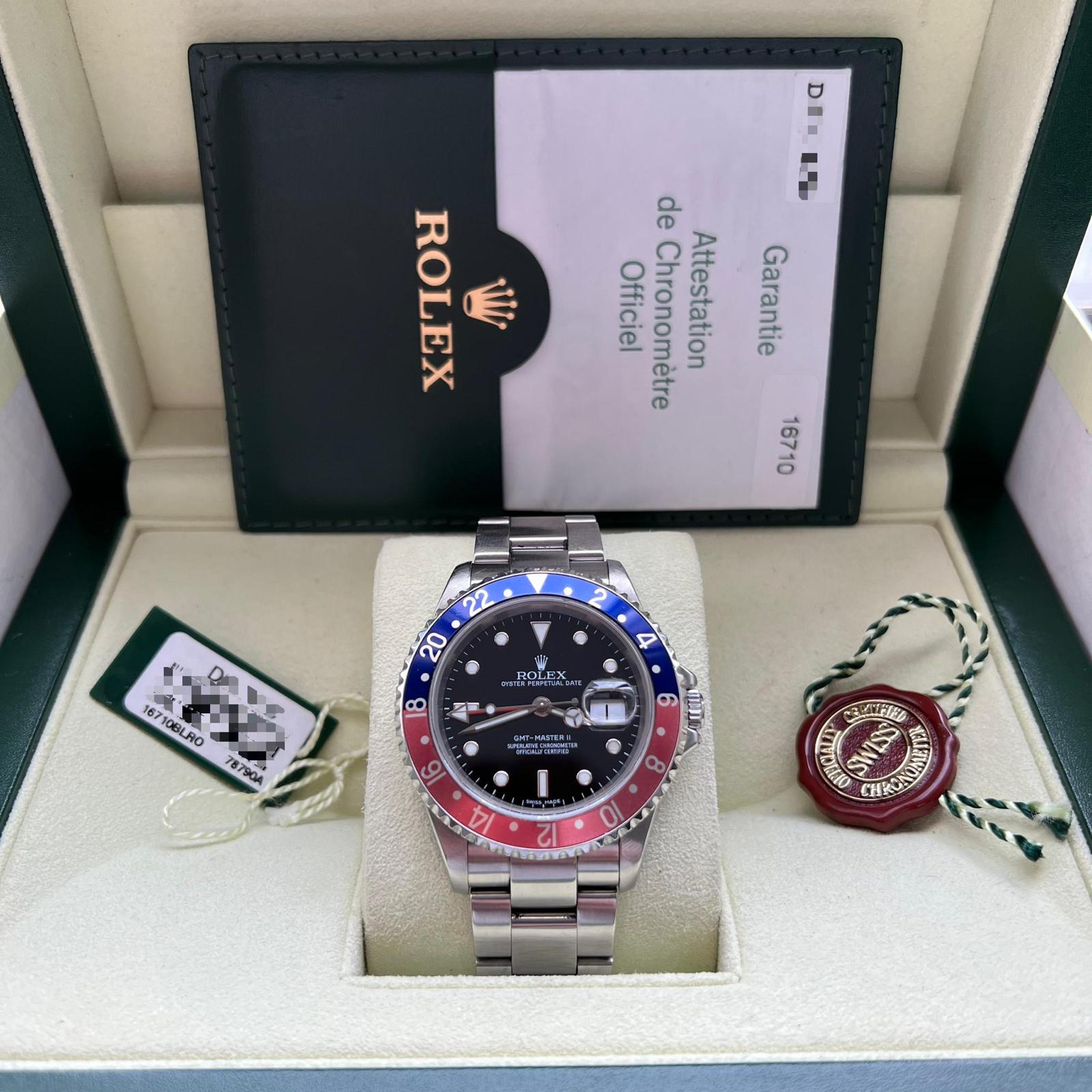 GMT-Master II 16710 (Faded Blue-Red Bezel)