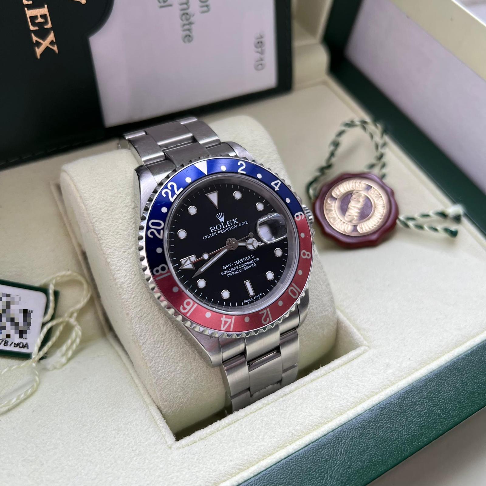 GMT-Master II 16710 (Faded Blue-Red Bezel)