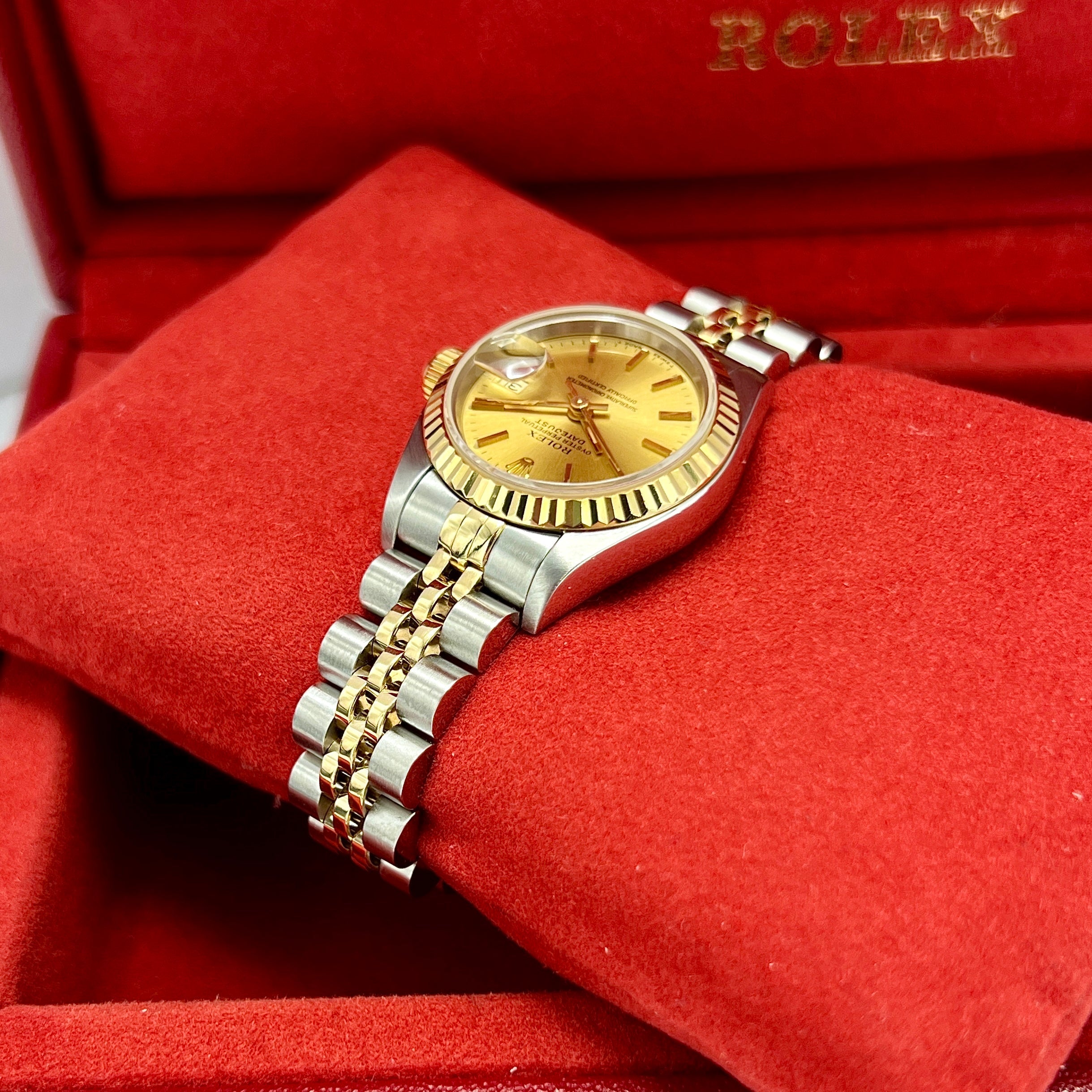 Lady Datejust 26mm 69173 (Champagne Baton Dial)