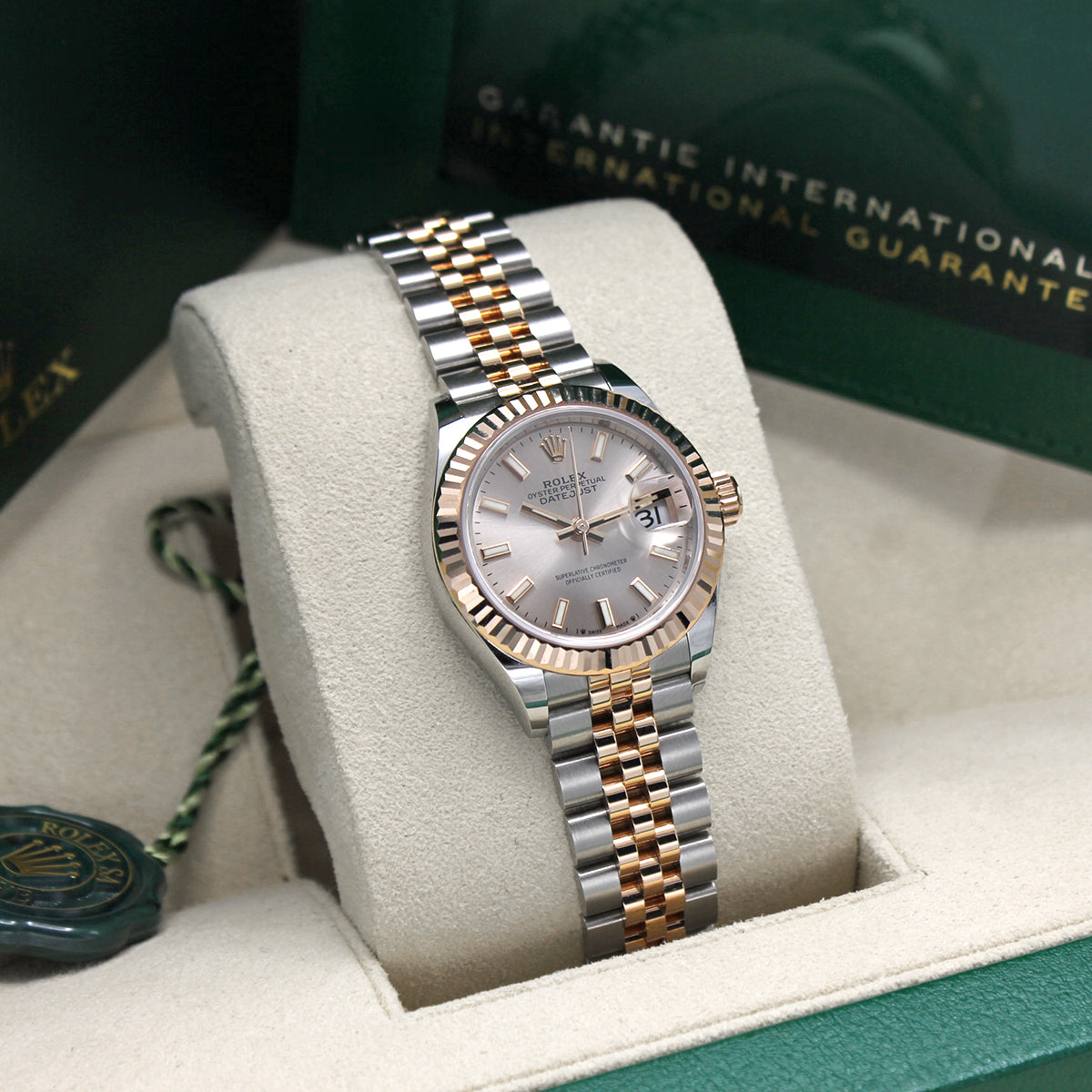 Lady-Datejust 28mm 279171 (Sundust Rose Baton Dial)