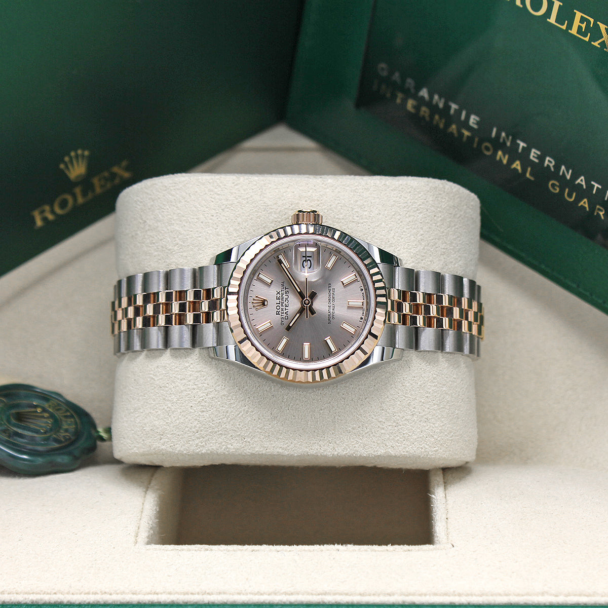 Lady-Datejust 28mm 279171 (Sundust Rose Baton Dial)