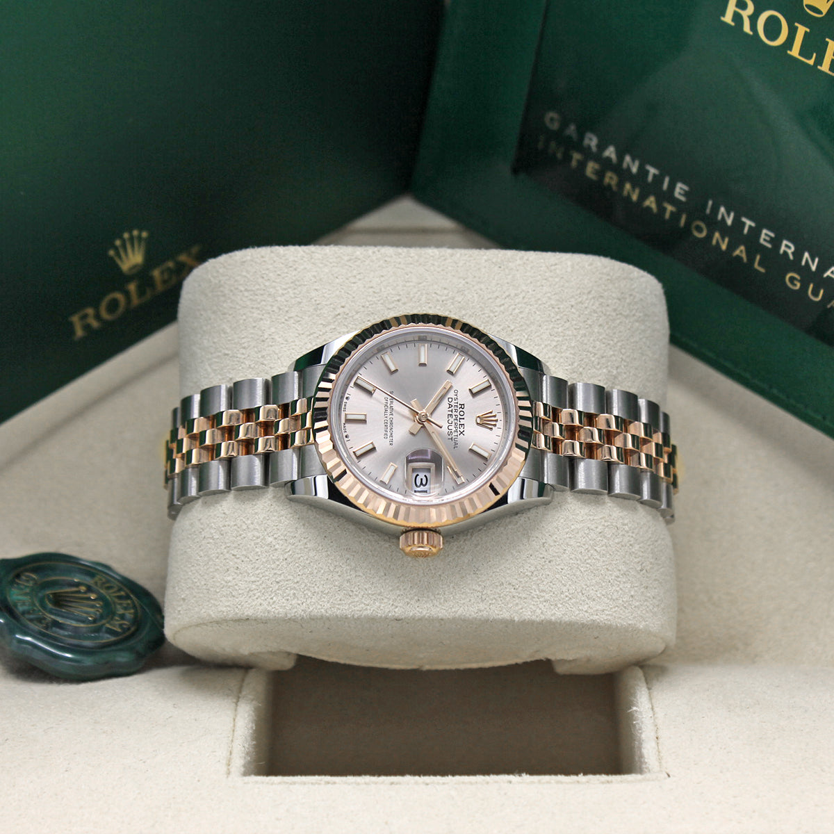 Lady-Datejust 28mm 279171 (Sundust Rose Baton Dial)