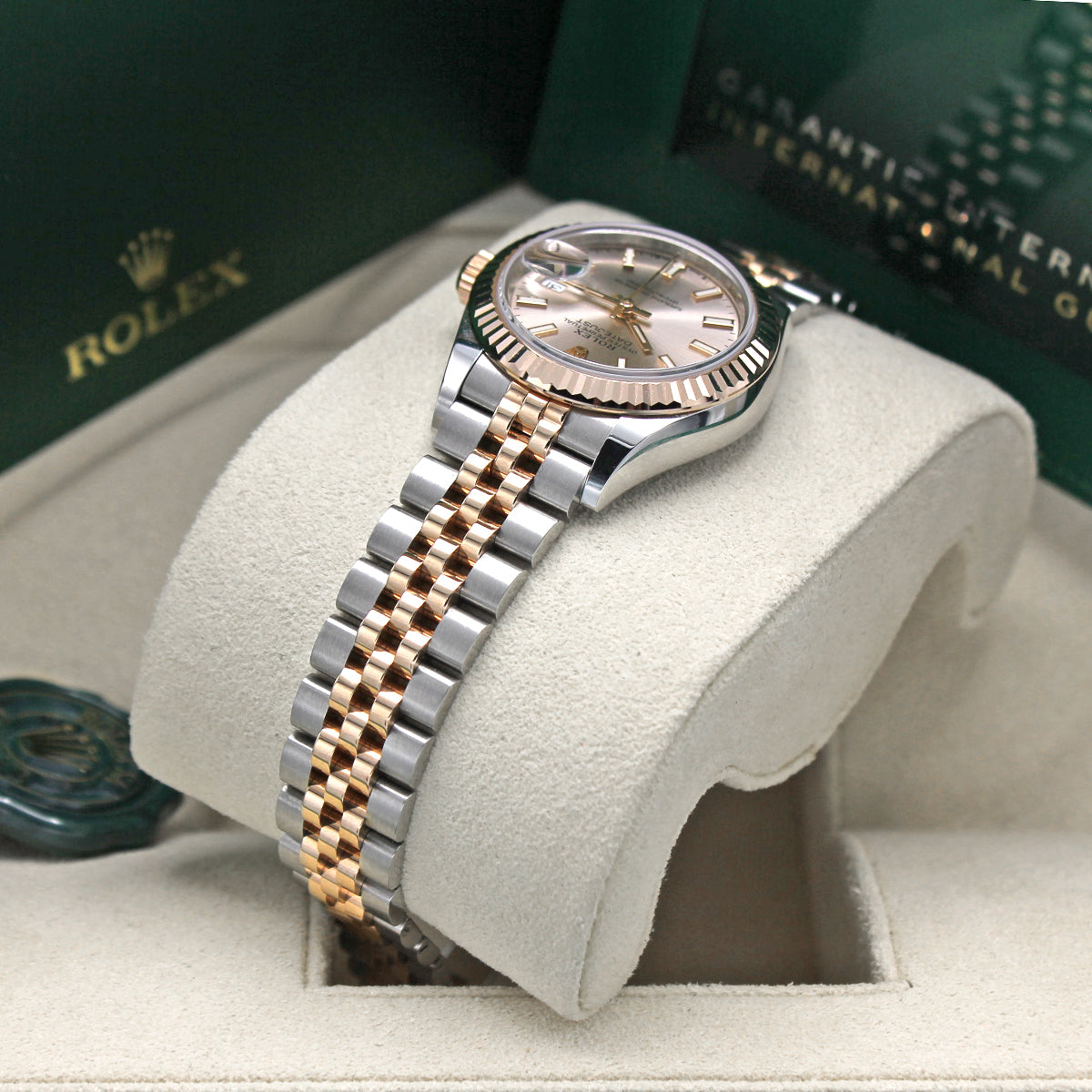 Lady-Datejust 28mm 279171 (Sundust Rose Baton Dial)