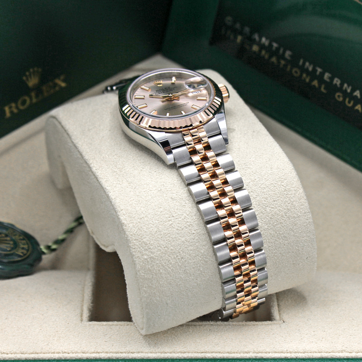 Lady-Datejust 28mm 279171 (Sundust Rose Baton Dial)