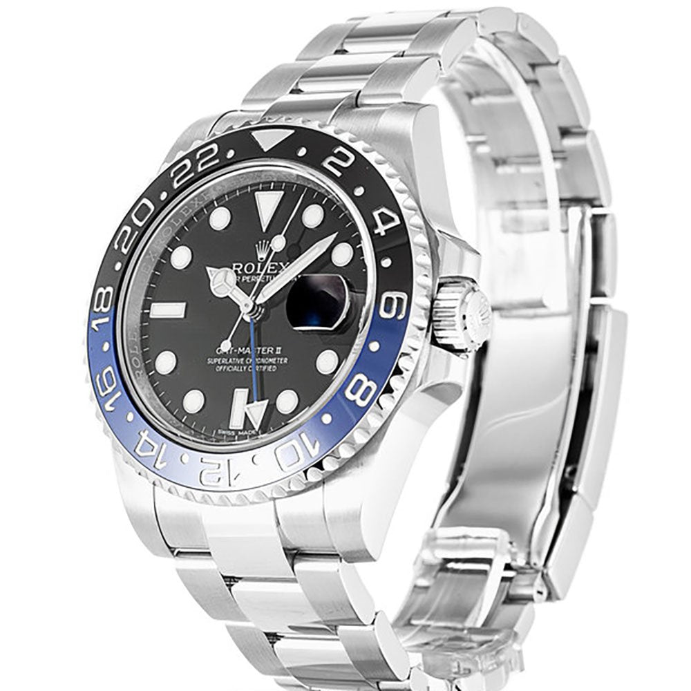 Rolex GMT Master II 116710 Black (Batman) Mens 40MM