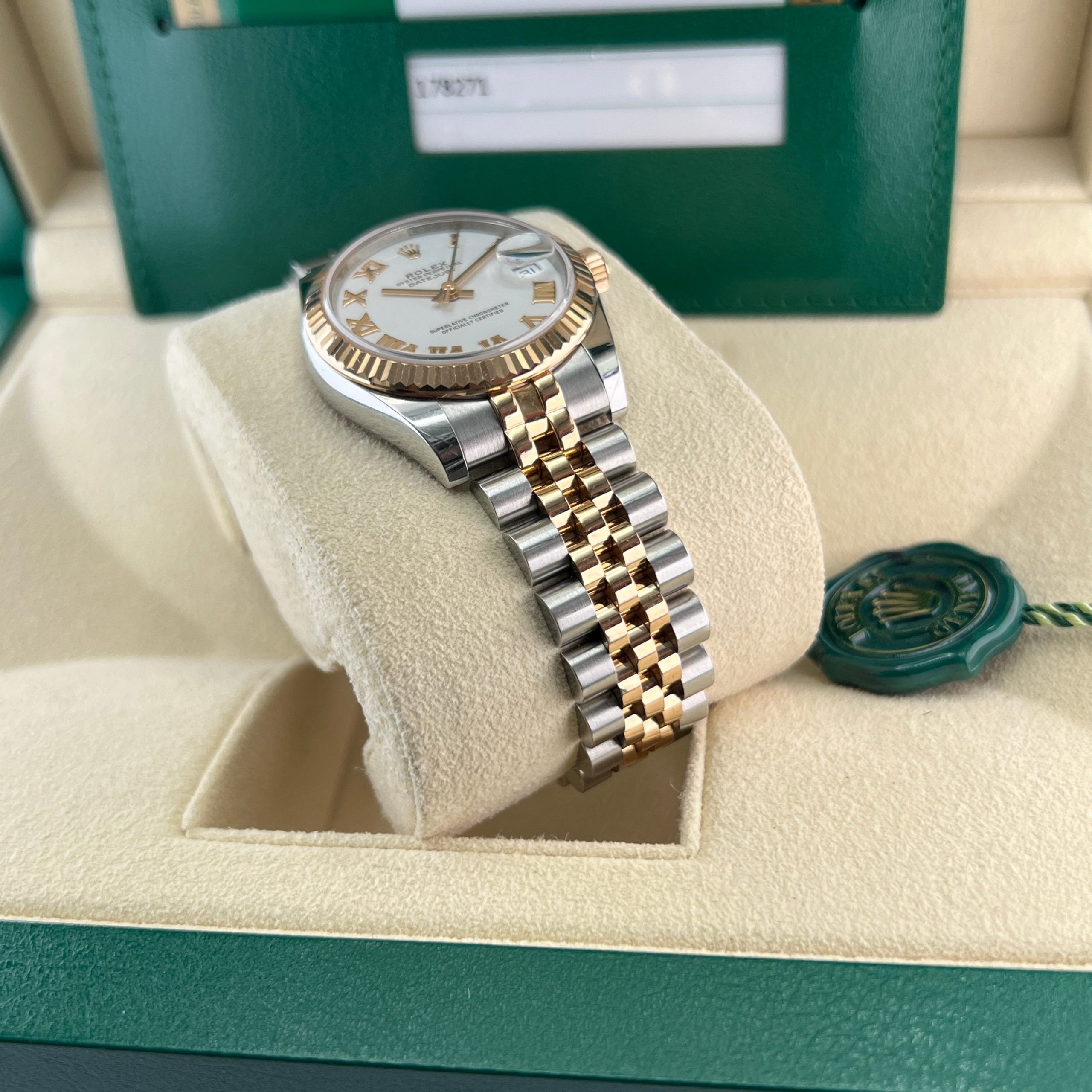 Datejust 31mm Midi 178271 (White Roman Numeral Dial)