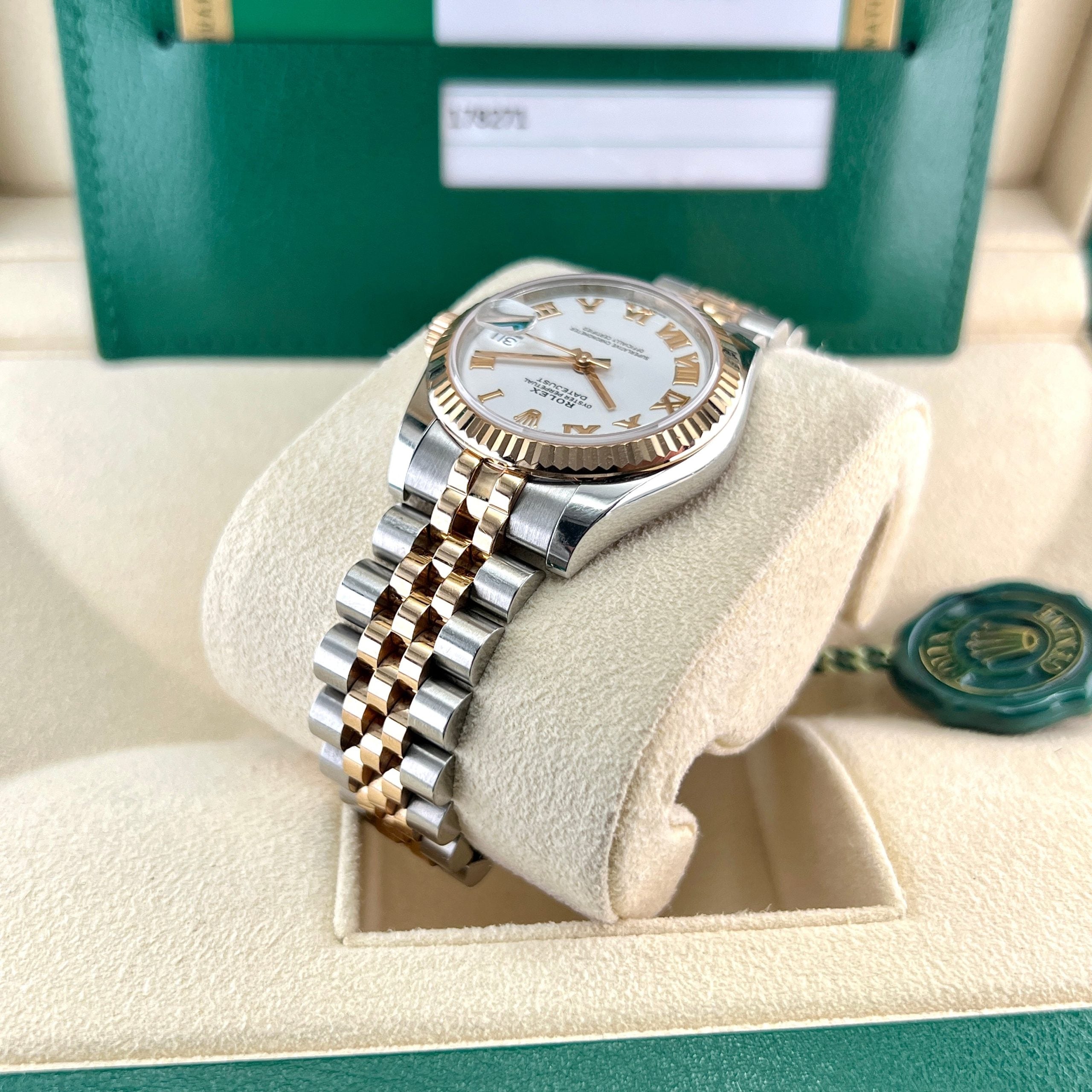 Datejust 31mm Midi 178271 (White Roman Numeral Dial)