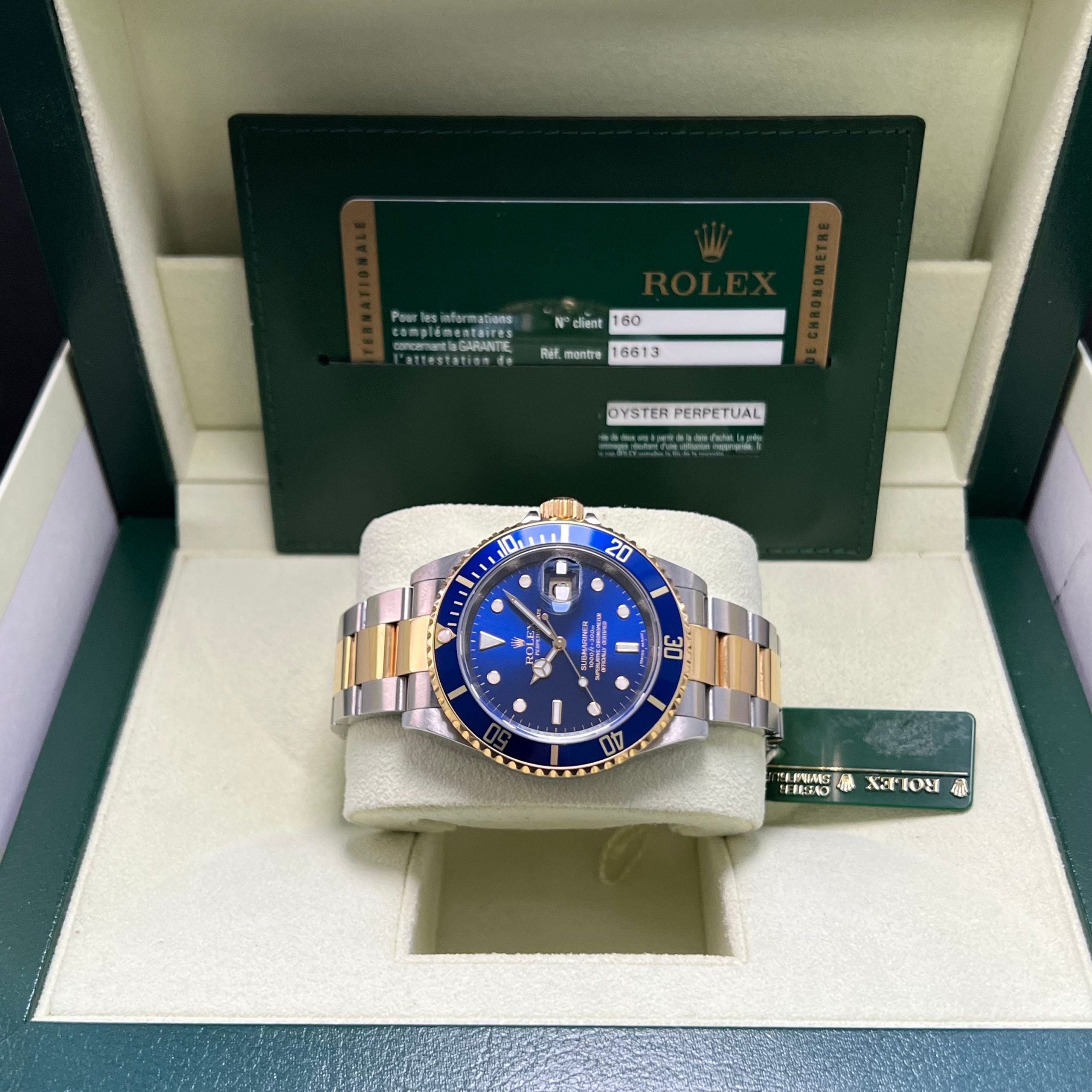 Submariner Date 16613 (Blue Dial)