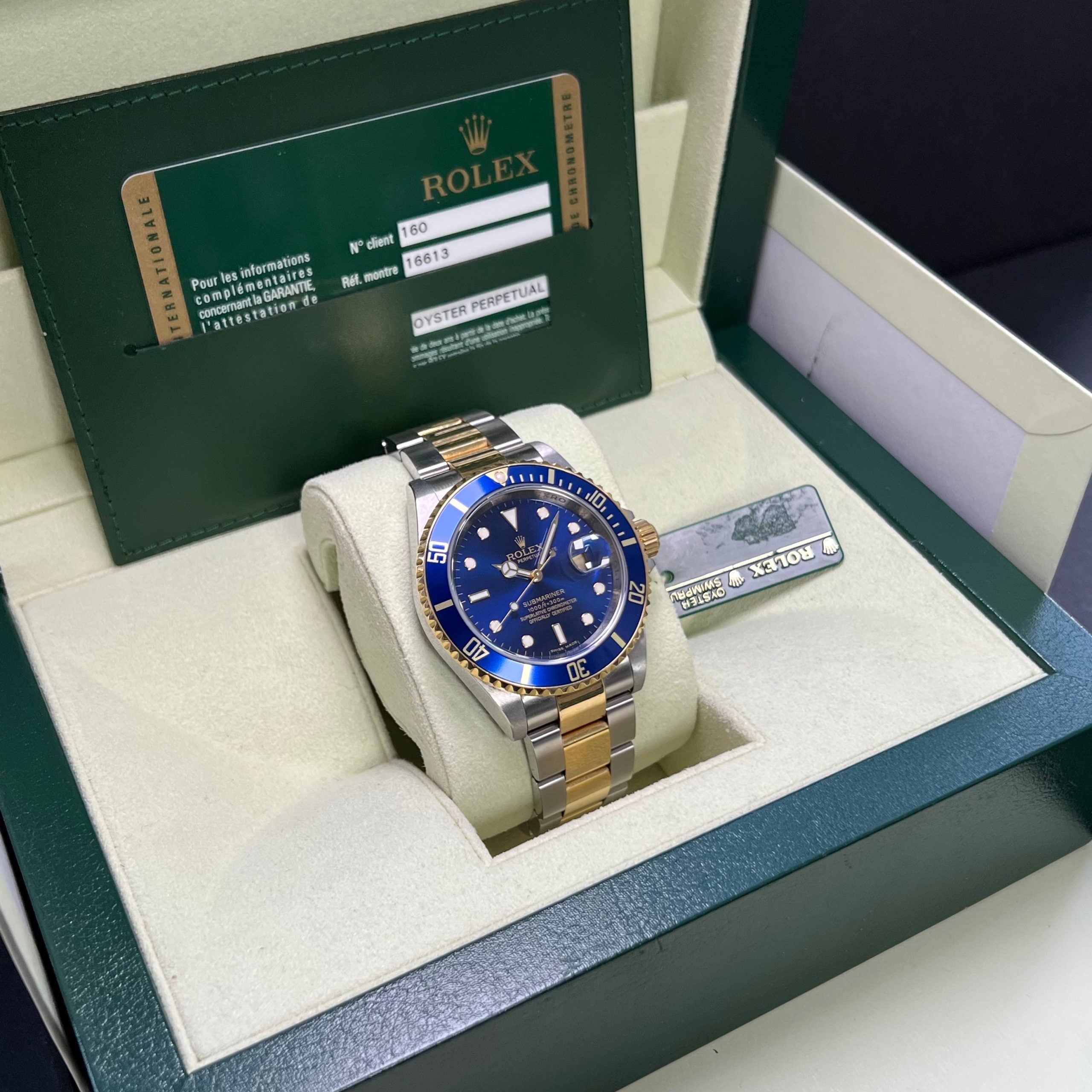 Submariner Date 16613 (Blue Dial)