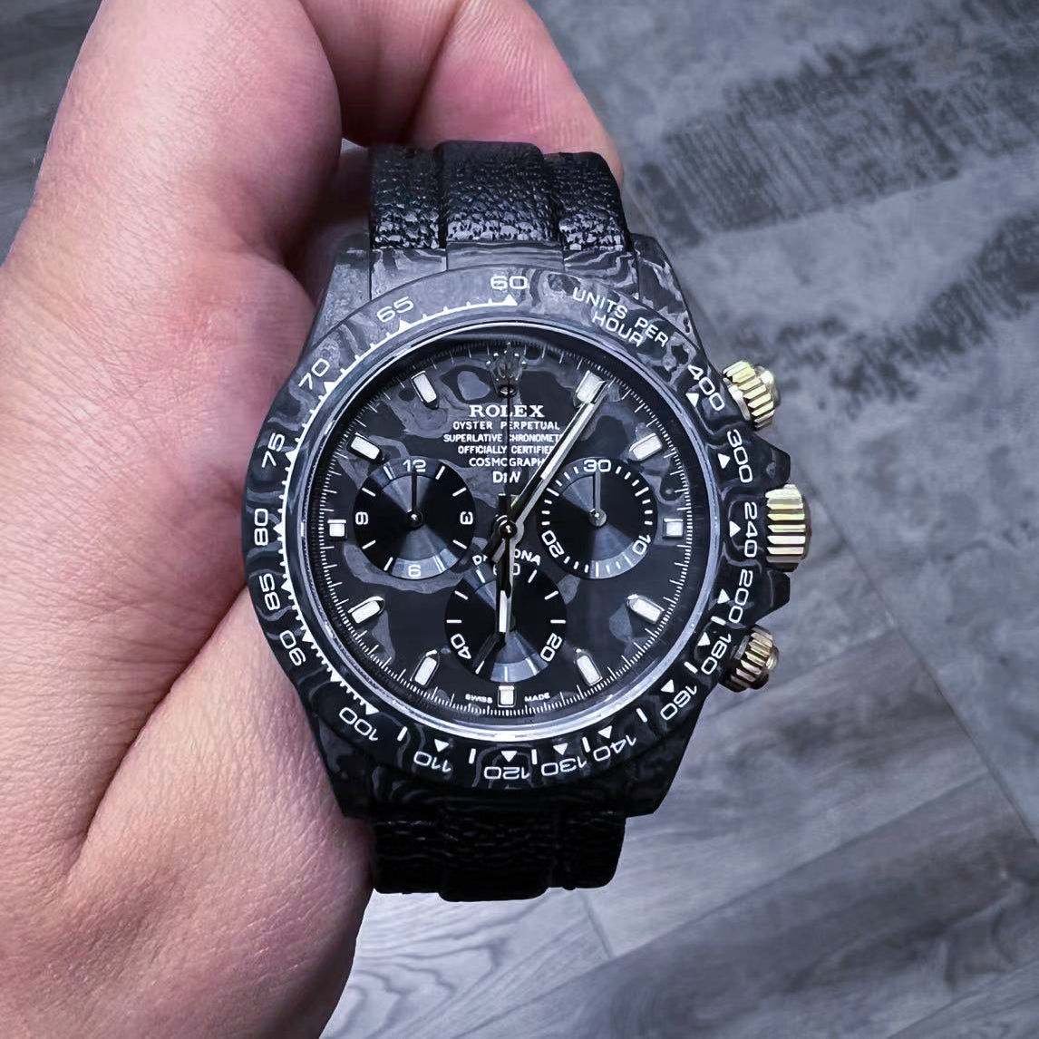 Carbon Daytona BLACK & GOLD