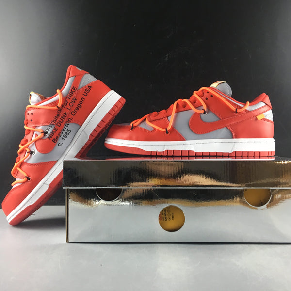 Off-White x Nike Dunk Low ??University Red