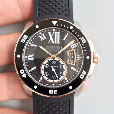 CALIBRE DE  DIVER W7100056 42MM JF FACTORY BLACK DIAL