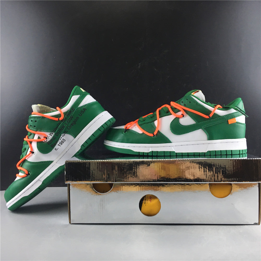 Nike Dunk Low Off-White Pine Green