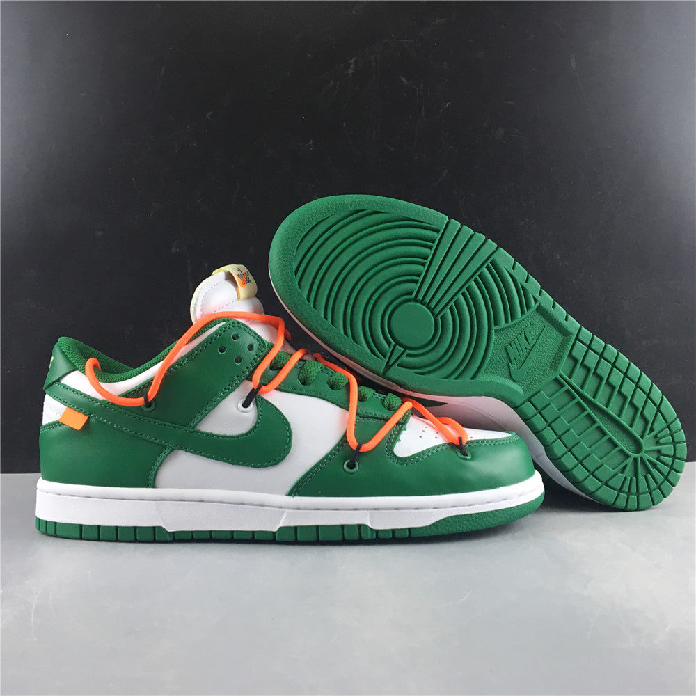 Nike Dunk Low Off-White Pine Green