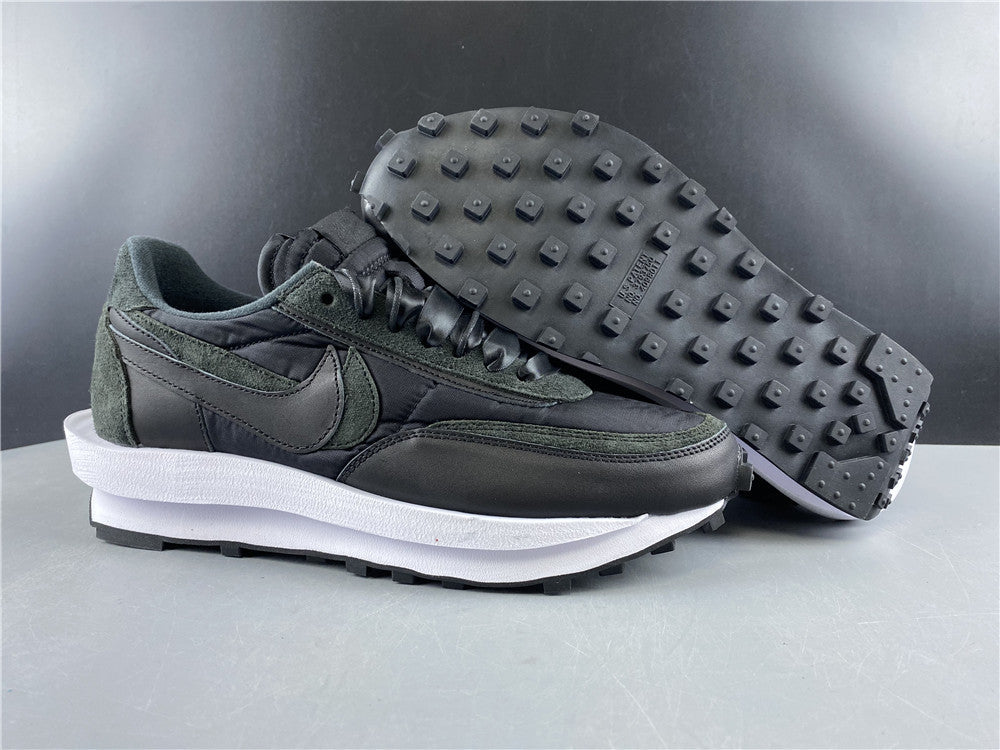 Sacai X Nike LD Waffle ??black Nylon