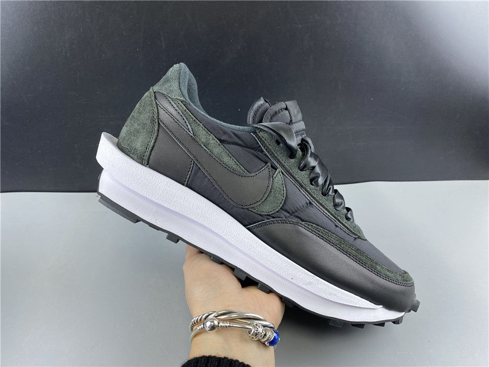 Sacai X Nike LD Waffle ??black Nylon