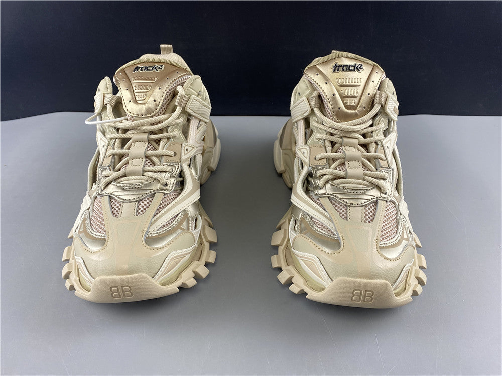 Balenciaga Open Track Beige Golden