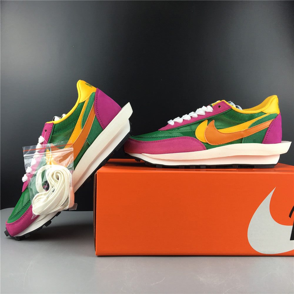 Sacai x Nike LVD Waffle Daybre Pine Green