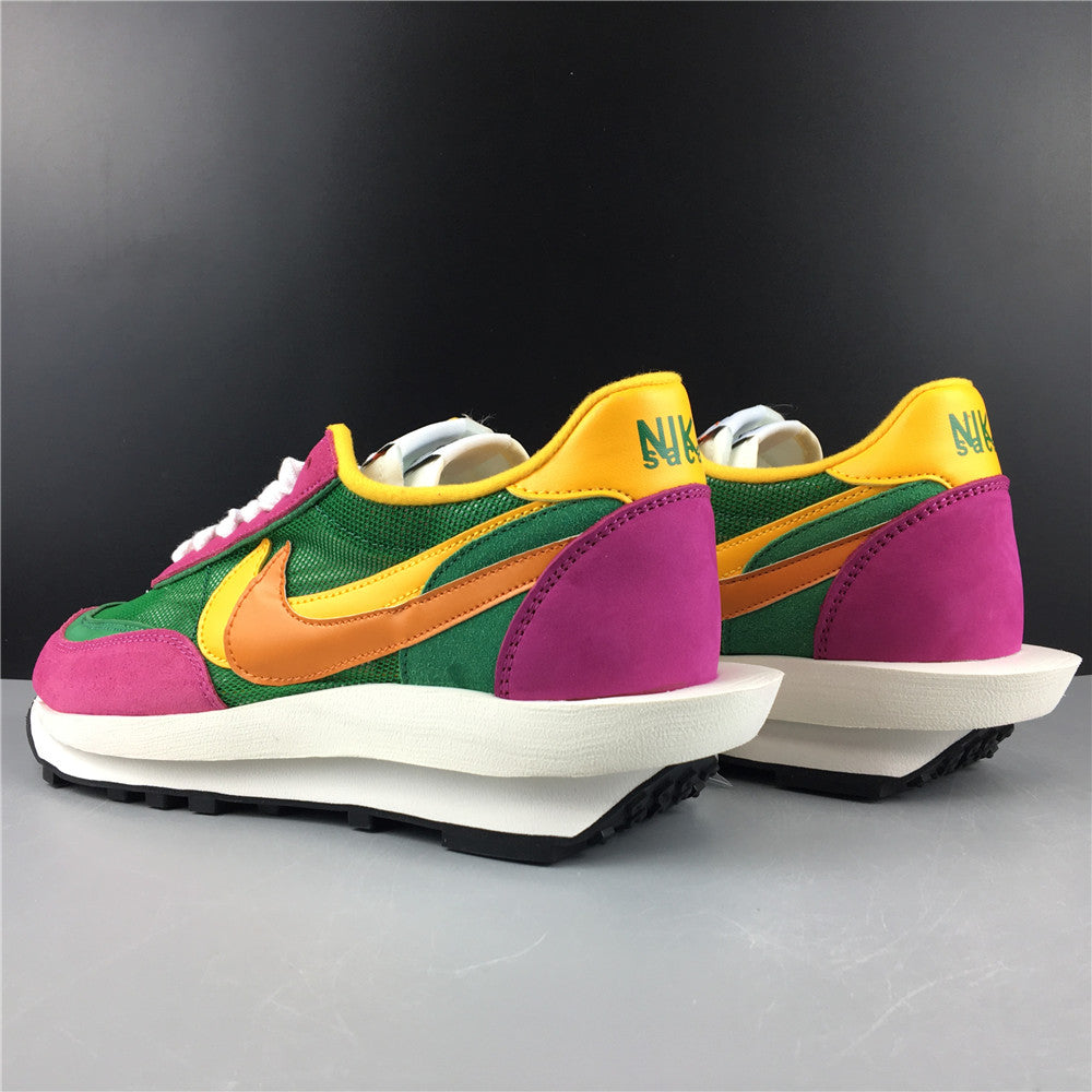 Sacai x Nike LVD Waffle Daybre Pine Green