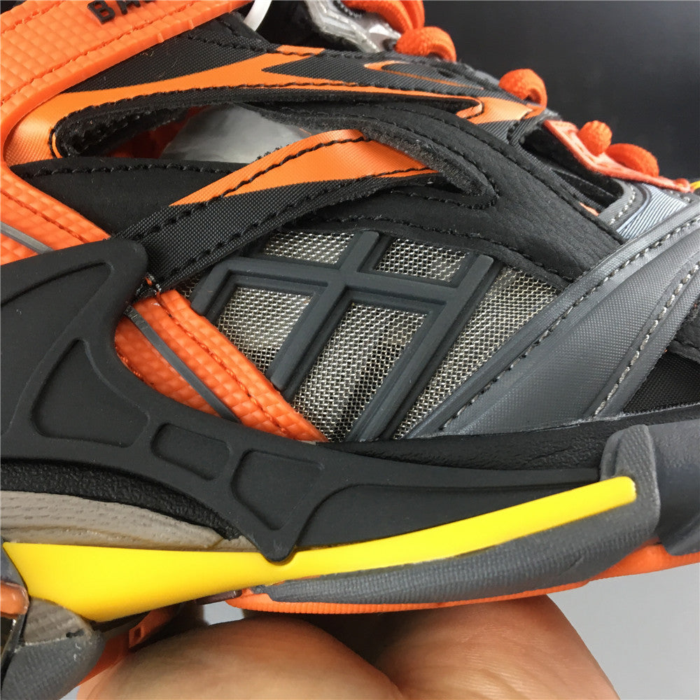 Balenciaga Orange Track.2 Open Sneakers