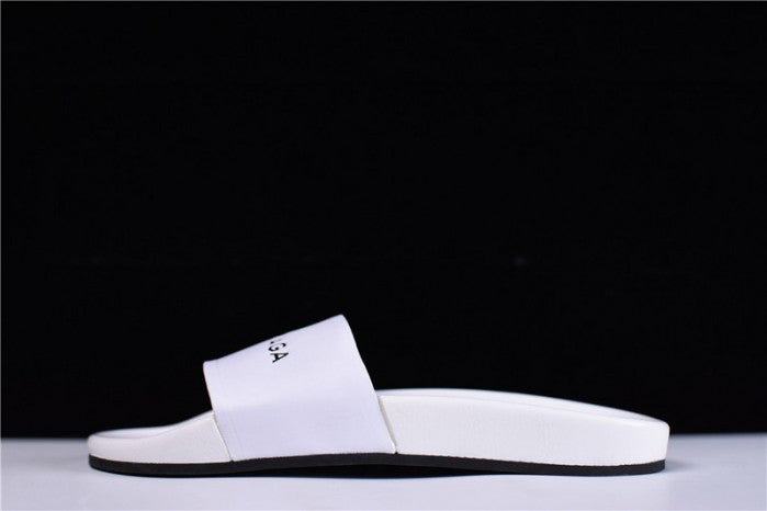 Balenciaga Logo leather slip-on sandals 72ZE-C329