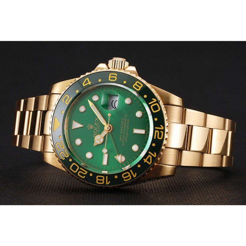 Rolex GMT Master II Green Dial 1453750 Men Watch 41MM