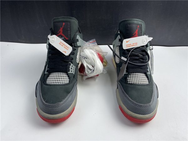 Air Jordan 4 X OFF-WHITE x Bred