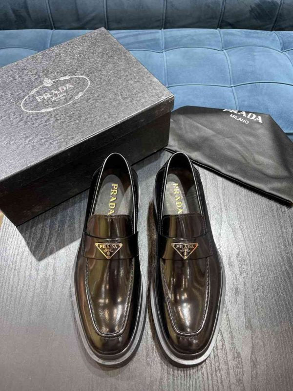 Prada leather shoes