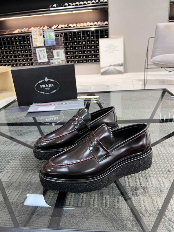 Prada leather shoes