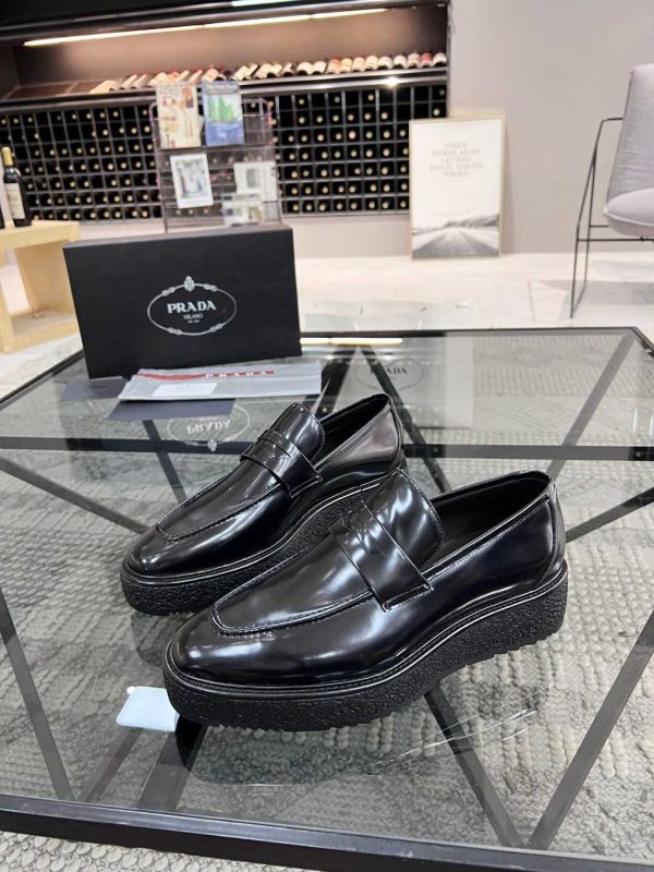 Prada leather shoes