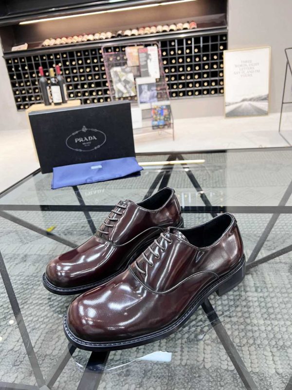 Prada leather shoes