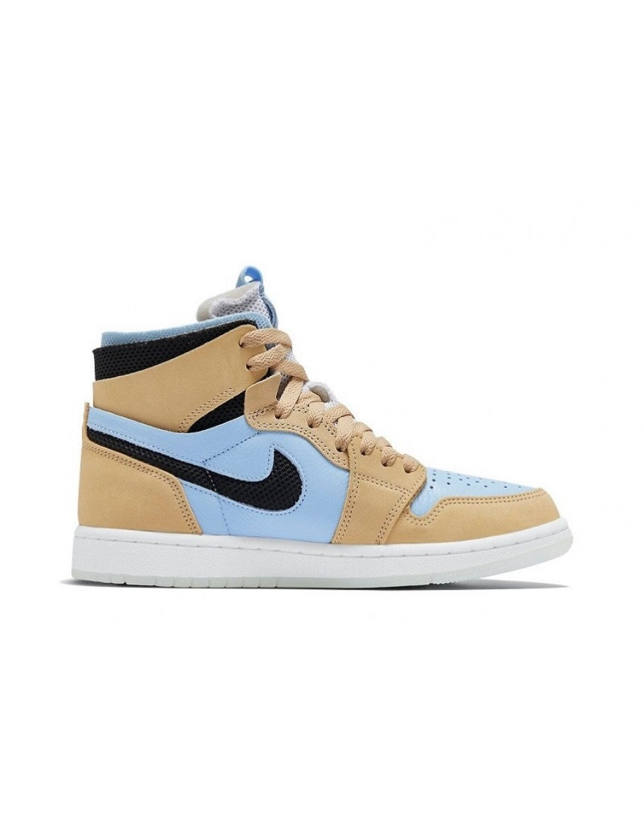 Wmns Air Jordan 1 High Zoom Comfort High 'Psychic Blue Sesame'