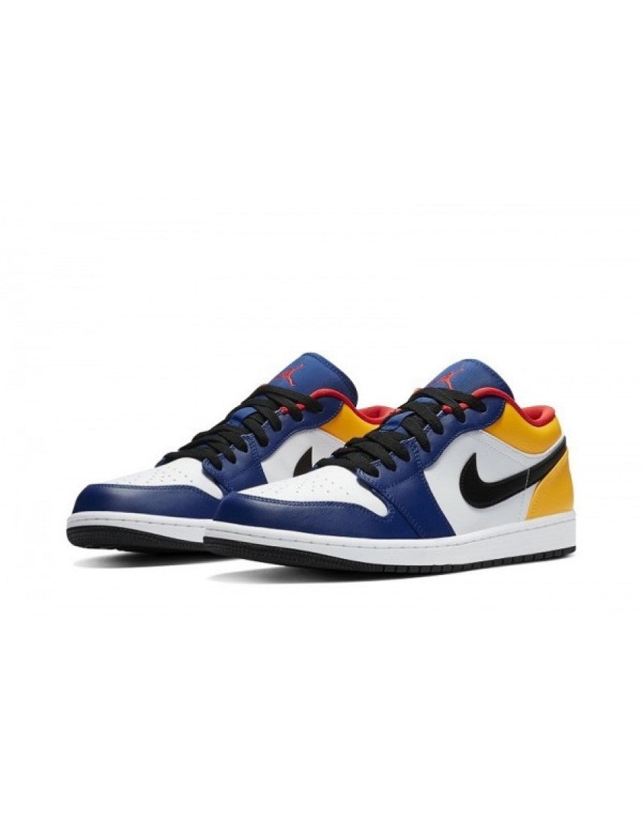 Air Jordan 1 Low 'White Deep Royal Blue'