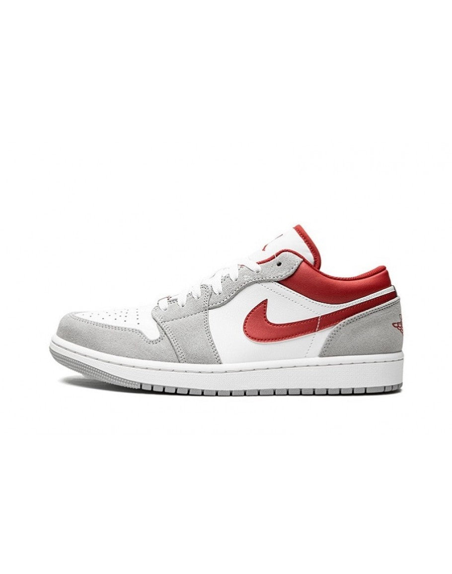 Air Jordan 1 Low SE 'Light Smoke Grey Gym Red'