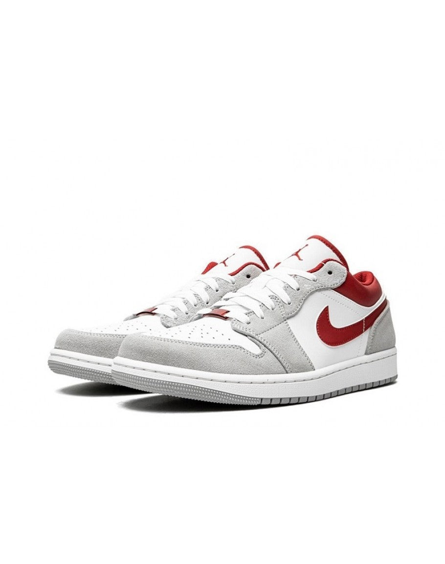 Air Jordan 1 Low SE 'Light Smoke Grey Gym Red'