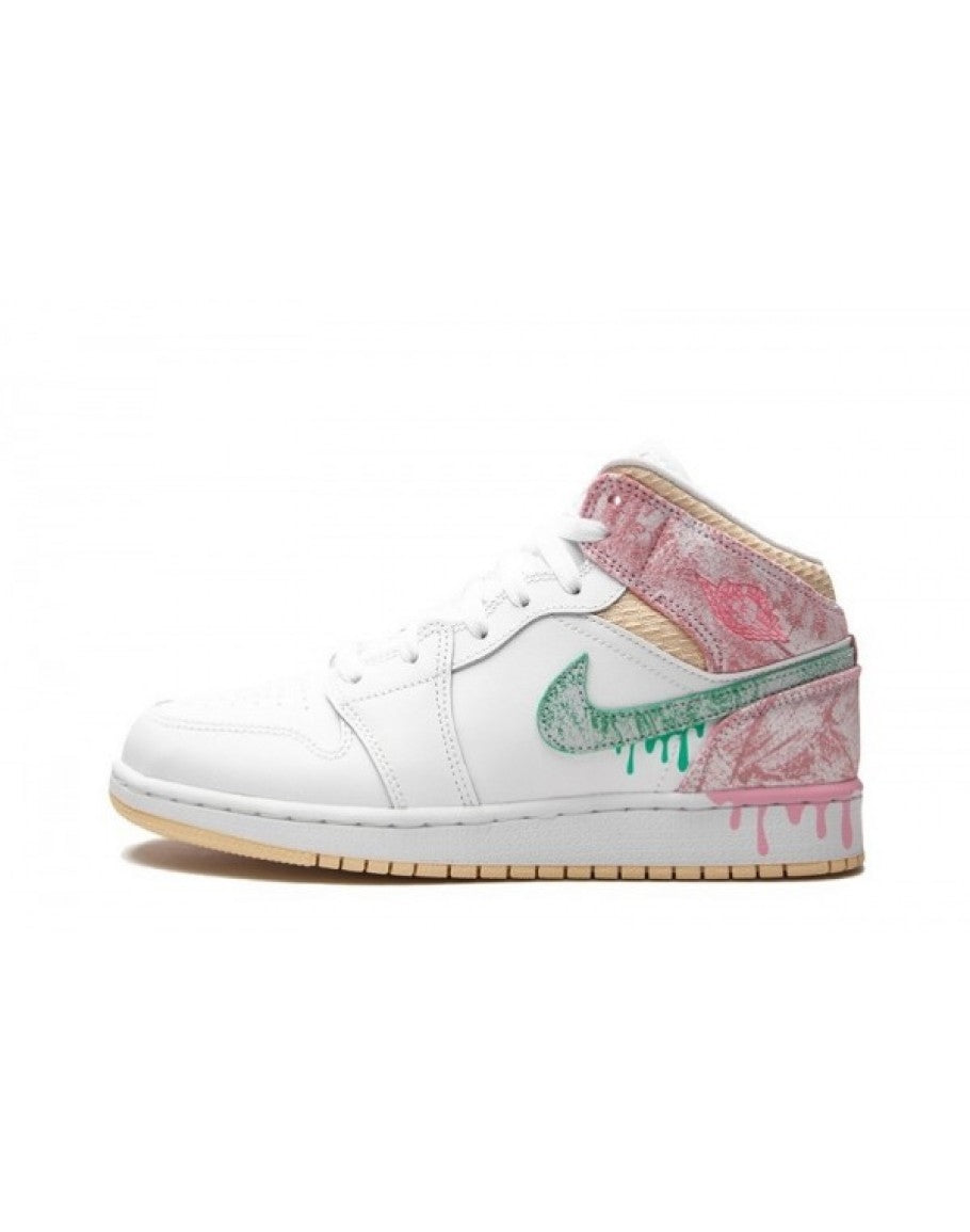 Air Jordan 1 Mid SE PS 'Ice Cream'