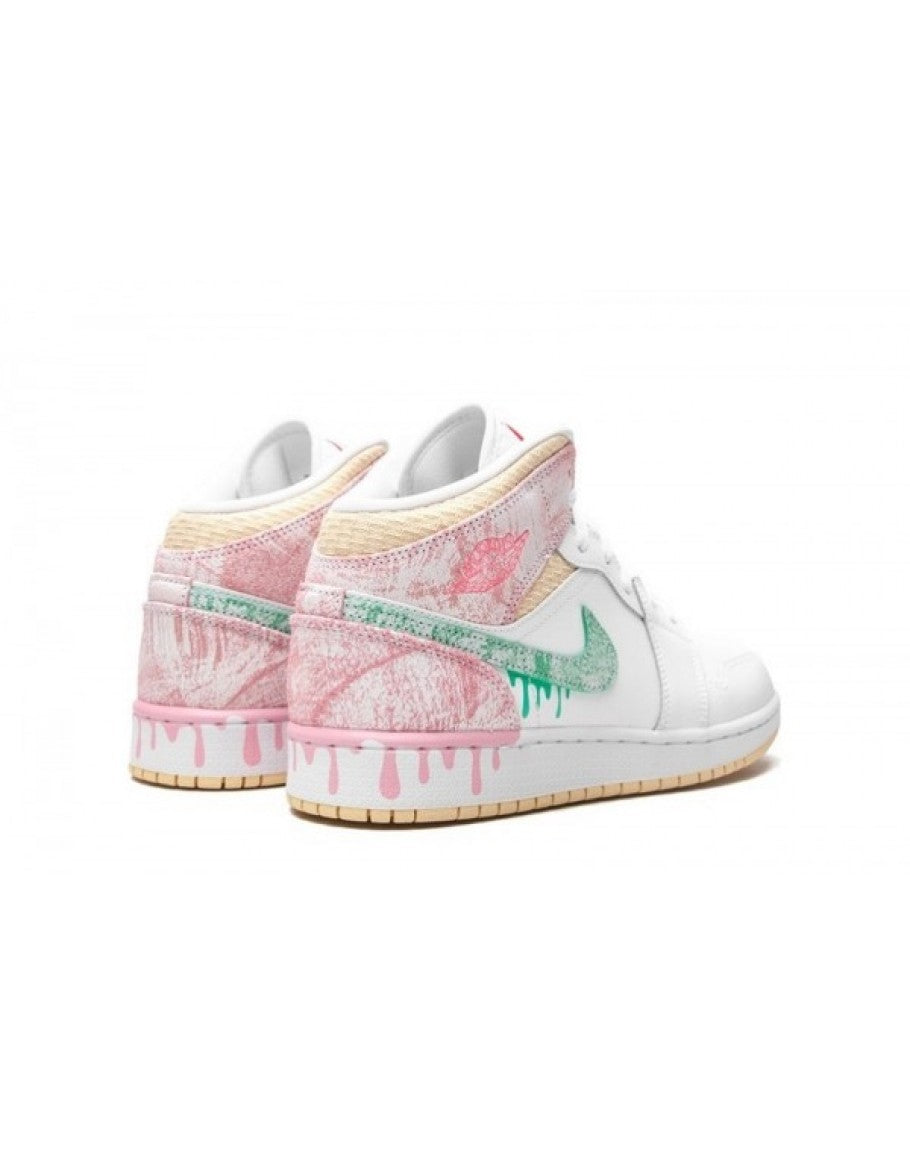 Air Jordan 1 Mid SE PS 'Ice Cream'