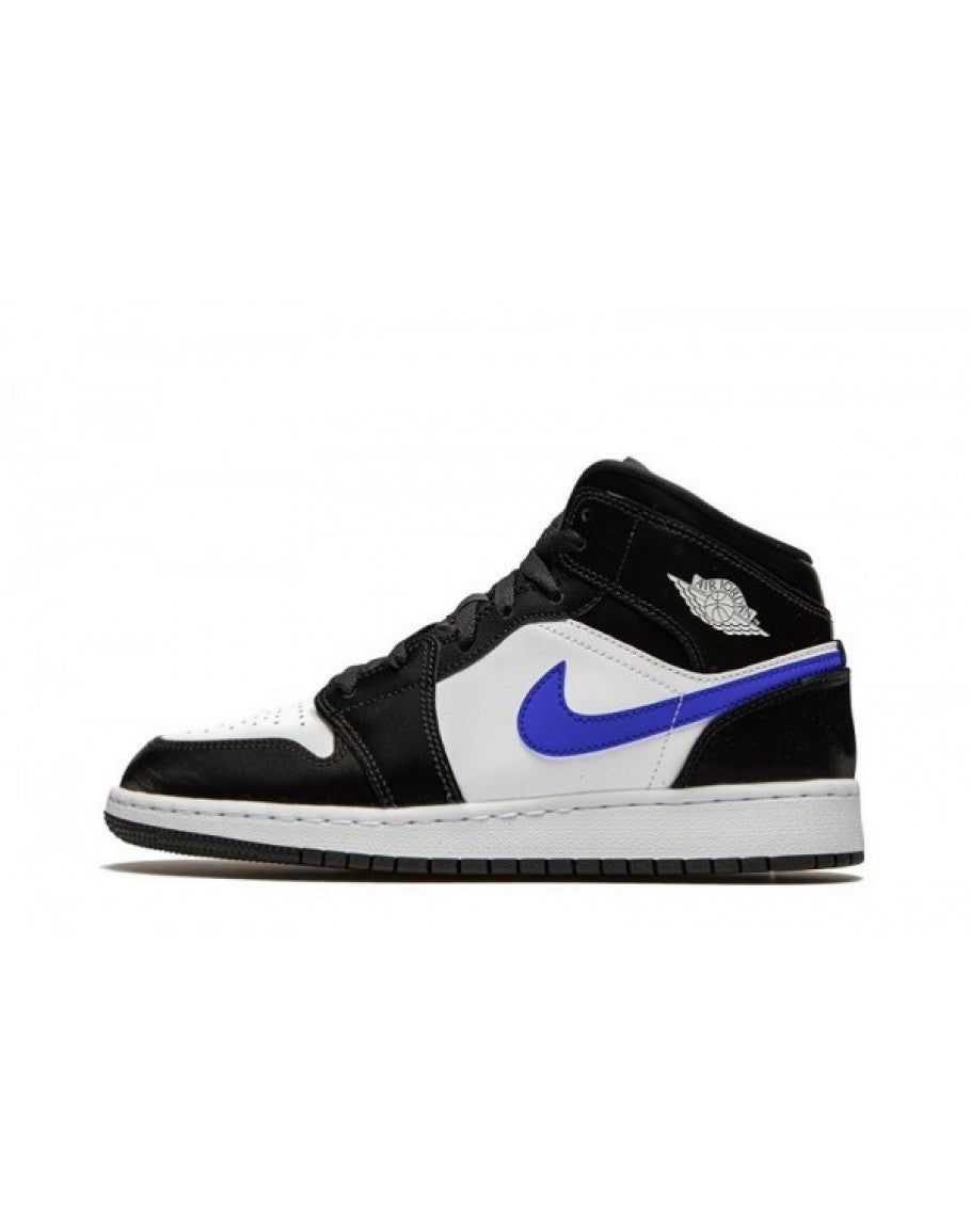 Air Jordan 1 Mid GS 'Black Racer Blue'