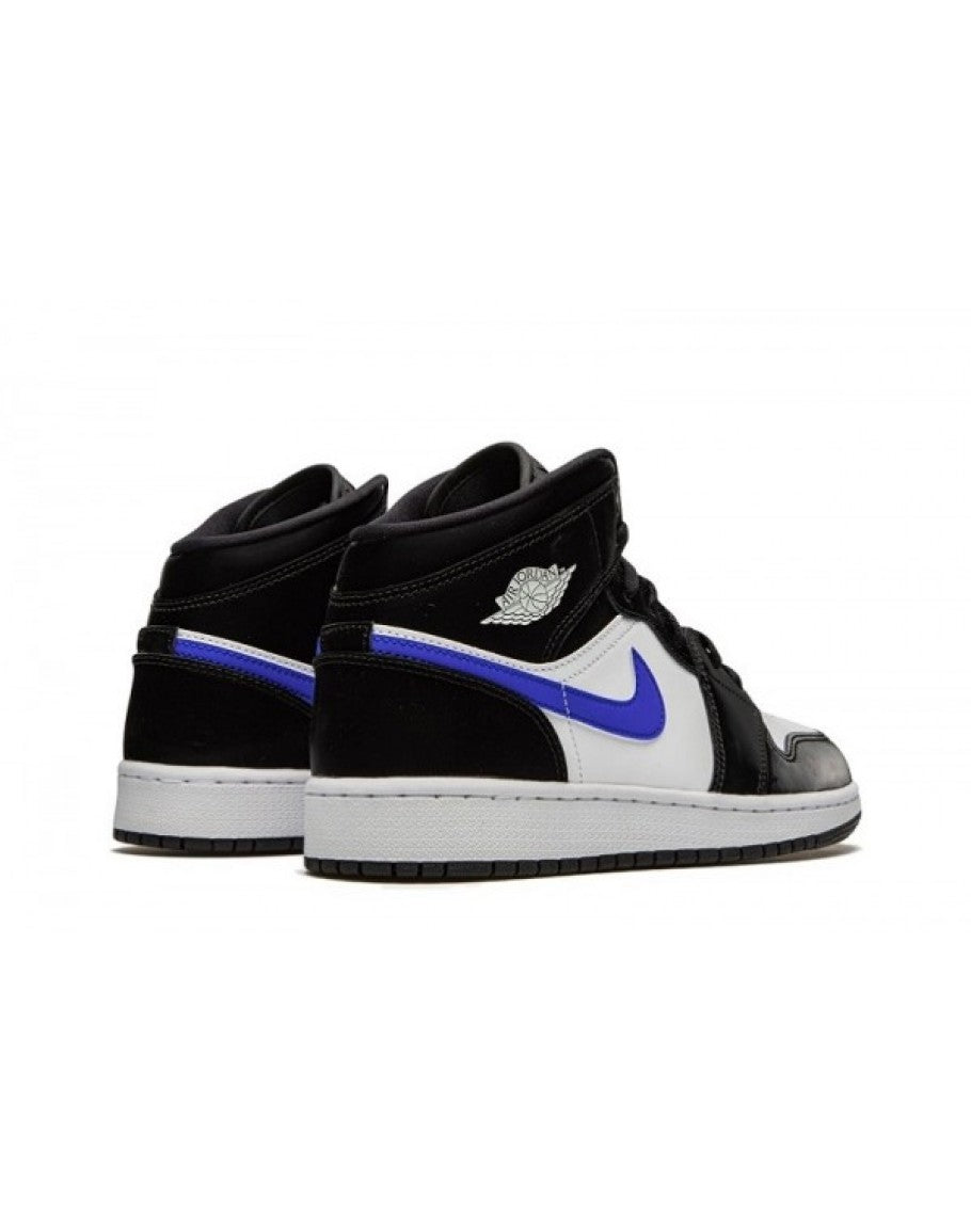 Air Jordan 1 Mid GS 'Black Racer Blue'