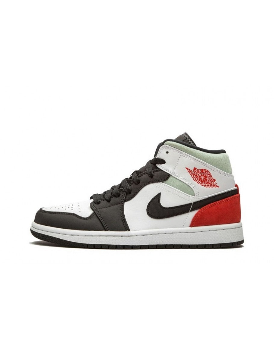 Air Jordan 1 Mid SE 'Red Black Toe'