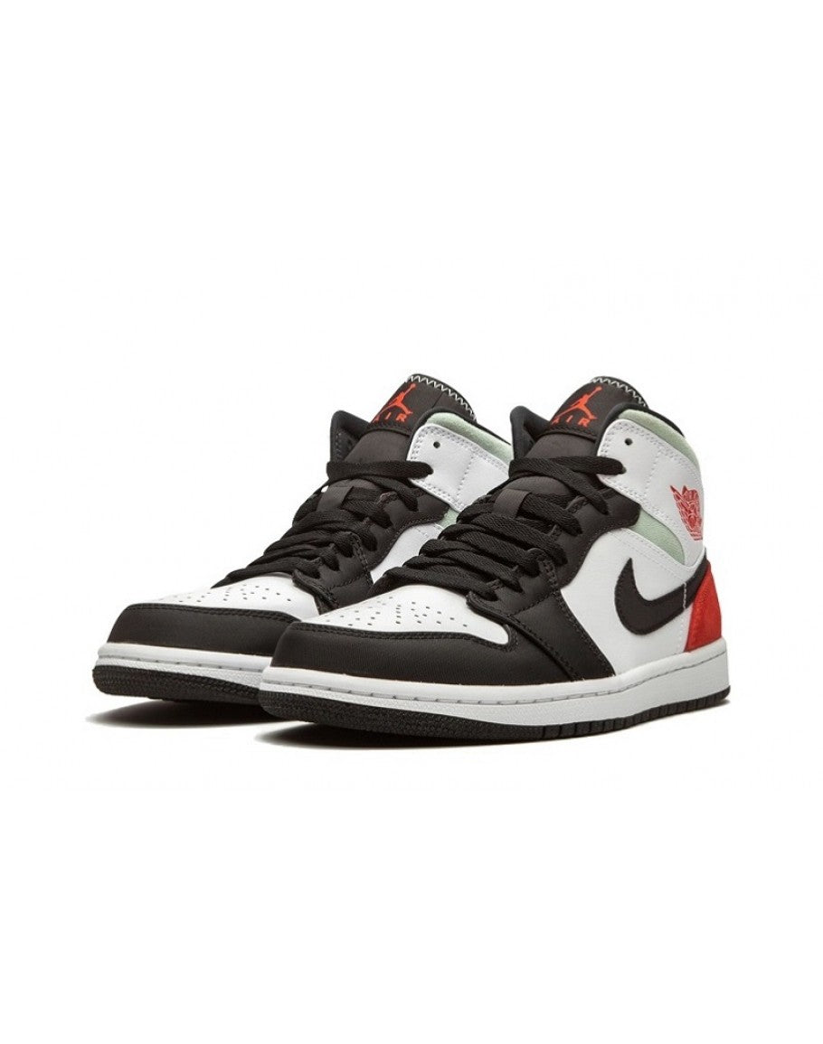 Air Jordan 1 Mid SE 'Red Black Toe'