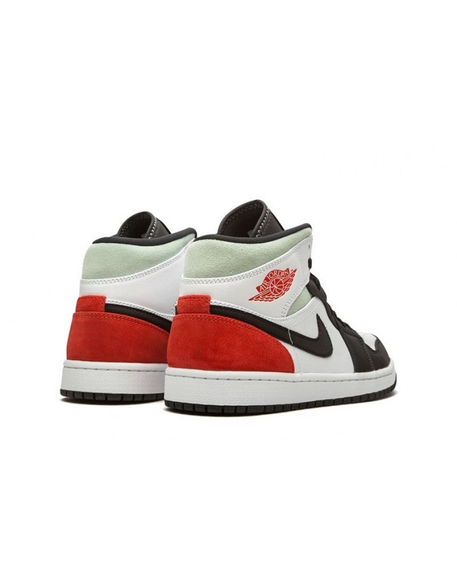 Air Jordan 1 Mid SE 'Red Black Toe'