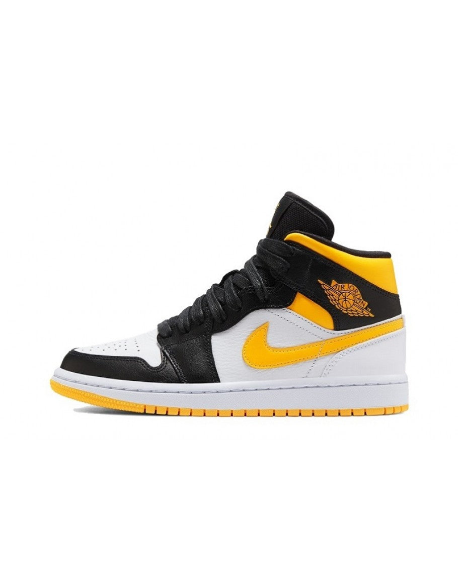 Wmns Air Jordan 1 Mid SE 'White Laser Orange'