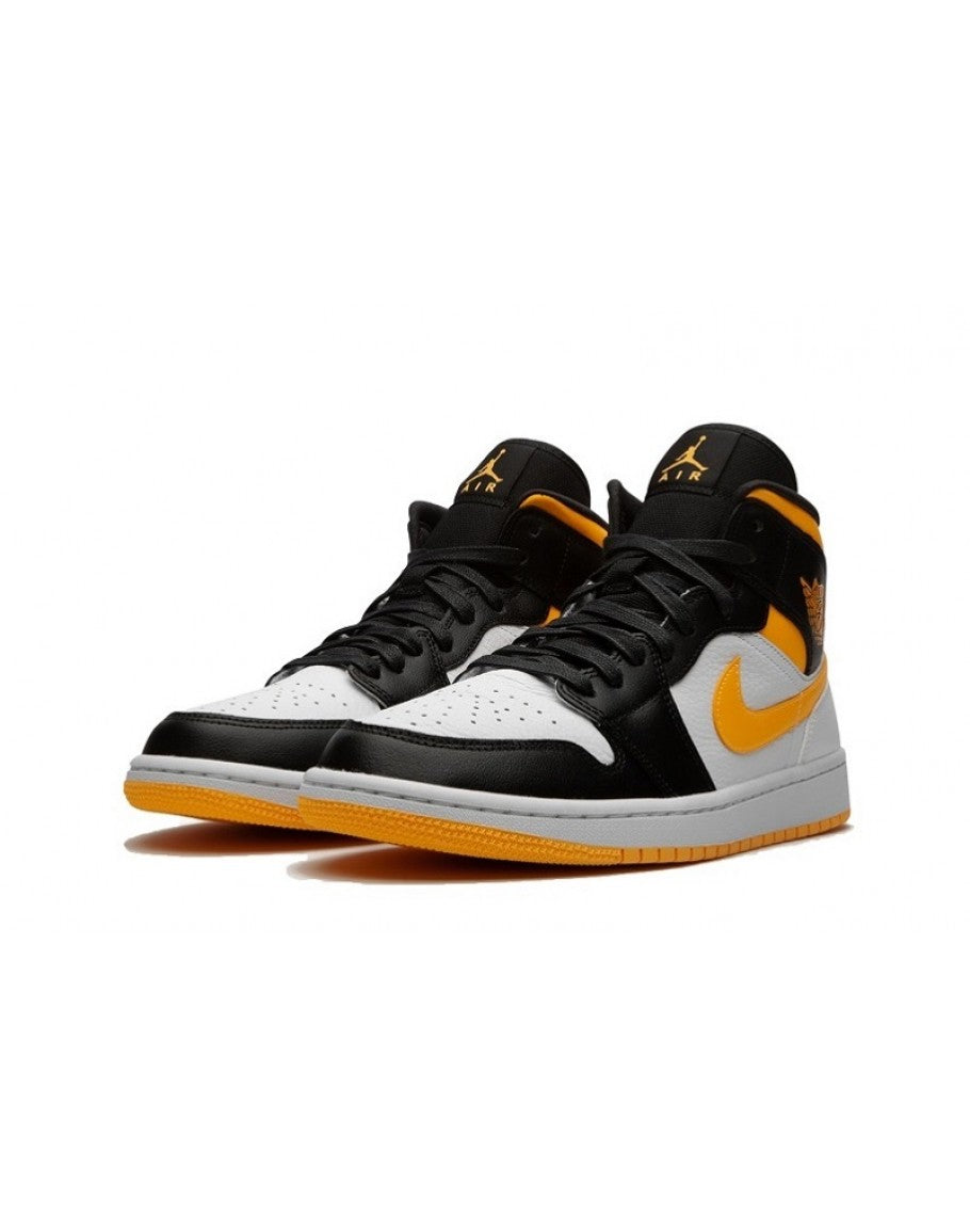 Wmns Air Jordan 1 Mid SE 'White Laser Orange'