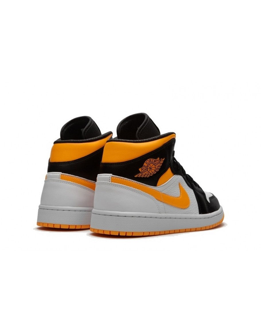 Wmns Air Jordan 1 Mid SE 'White Laser Orange'