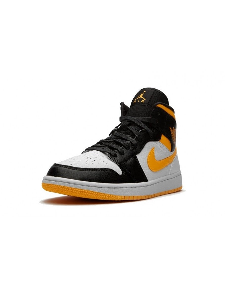 Wmns Air Jordan 1 Mid SE 'White Laser Orange'