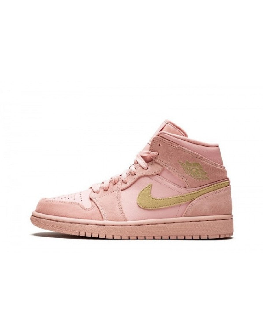 Air Jordan 1 Mid 'Coral Gold'